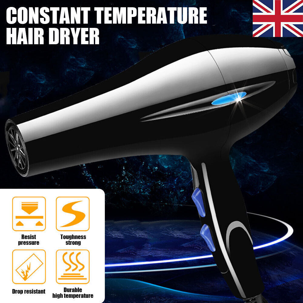 5 in 1 Professional Style 2000W Hair Dryer with Diffuser & Nozzle Salon Styler